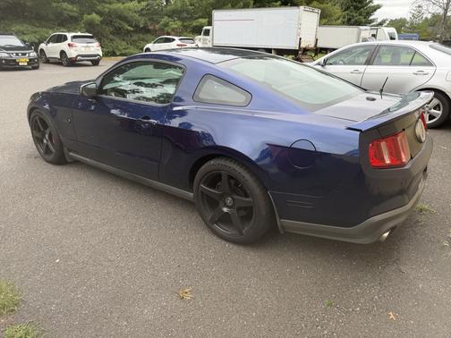 Blue 2012 Ford Mustang GT Premium
