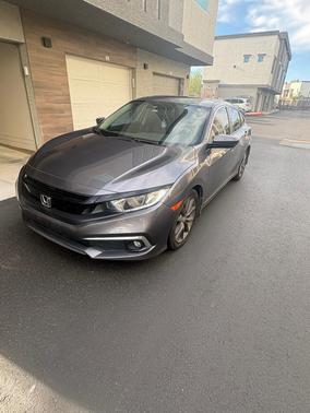 Gray 2019 Honda Civic EX