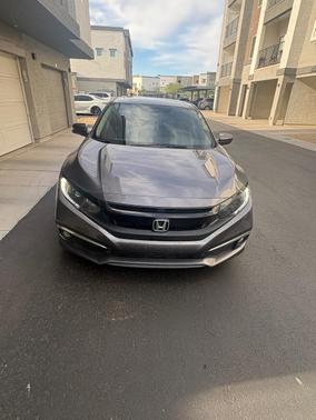 Gray 2019 Honda Civic EX