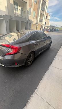 Gray 2019 Honda Civic EX