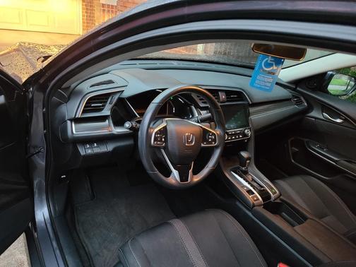 Gray 2019 Honda Civic EX