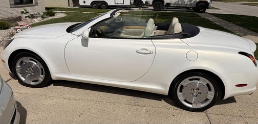 White 2003 Lexus SC 430 Base