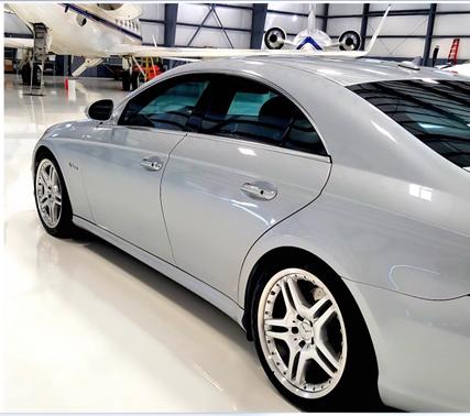 Silver 2008 Mercedes-Benz CLS-Class CLS 63 AMG