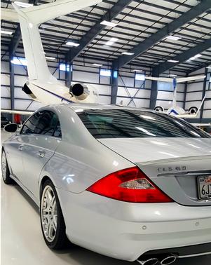 Silver 2008 Mercedes-Benz CLS-Class CLS 63 AMG