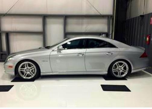 Silver 2008 Mercedes-Benz CLS-Class CLS 63 AMG