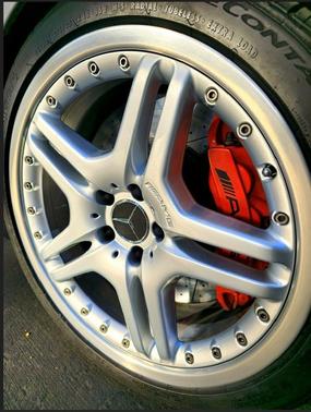 Silver 2008 Mercedes-Benz CLS-Class CLS 63 AMG