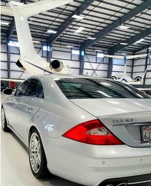 Silver 2008 Mercedes-Benz CLS-Class CLS 63 AMG
