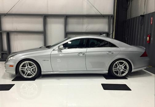 Silver 2008 Mercedes-Benz CLS-Class CLS 63 AMG