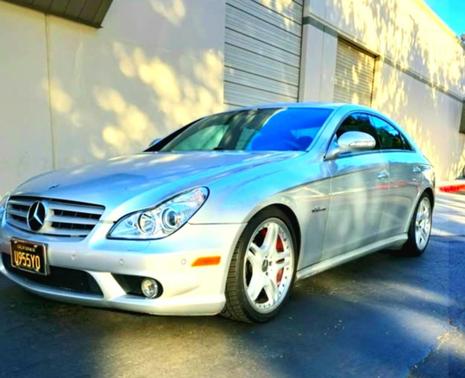 Silver 2008 Mercedes-Benz CLS-Class CLS 63 AMG