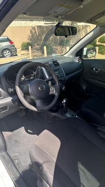 White 2013 Nissan Versa 1.6 SV