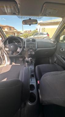 White 2013 Nissan Versa 1.6 SV