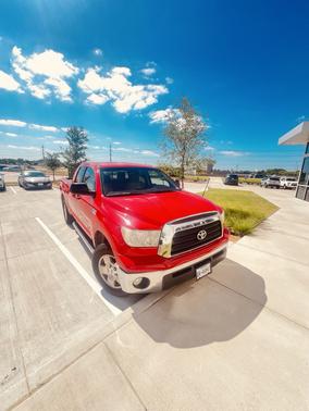 Red 2008 Toyota Tundra SR5 Double Cab