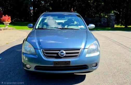 Blue 2002 Nissan Altima 3.5 SE