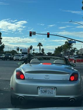 Silver 2004 Lexus SC 430 Base