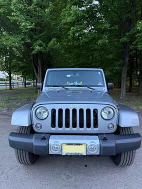 Silver 2015 Jeep Wrangler Sahara