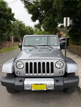 Silver 2015 Jeep Wrangler Sahara