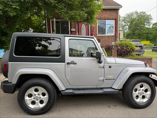 Silver 2015 Jeep Wrangler Sahara