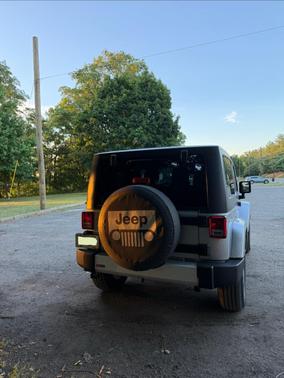 Silver 2015 Jeep Wrangler Sahara