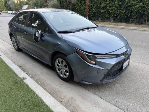 Blue 2021 Toyota Corolla LE