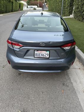 Blue 2021 Toyota Corolla LE
