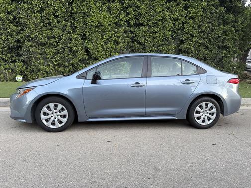 Blue 2021 Toyota Corolla LE