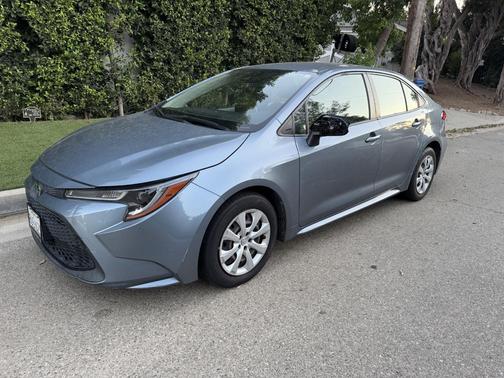 Blue 2021 Toyota Corolla LE