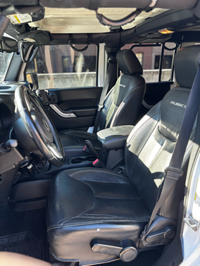 White 2015 Jeep Wrangler Unlimited Rubicon