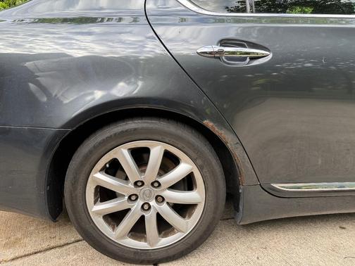 Gray 2008 Lexus LS 460 Base