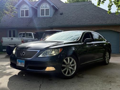 Gray 2008 Lexus LS 460 Base