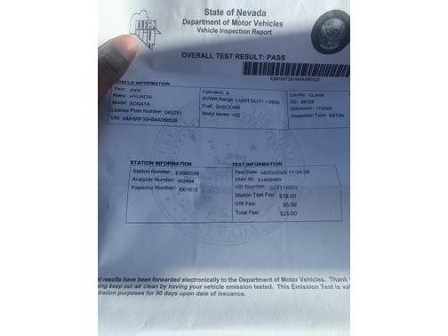 2004 Hyundai SONATA GLS