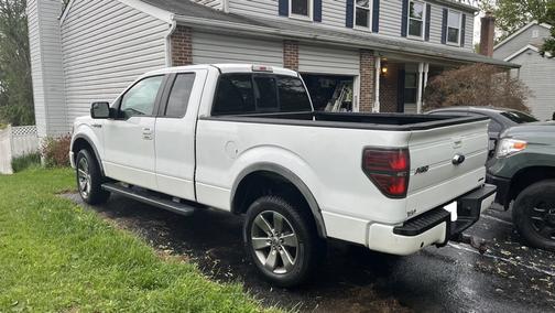 White 2014 Ford F-150 FX4