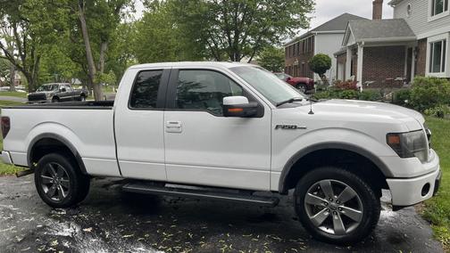 White 2014 Ford F-150 FX4