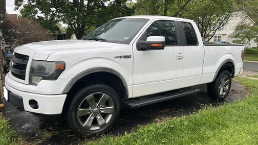 White 2014 Ford F-150 FX4