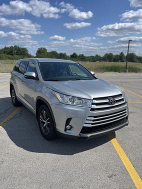 Silver 2018 Toyota Highlander LE Plus