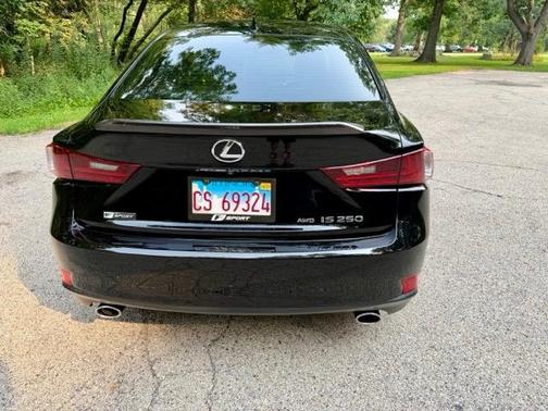 Black 2015 Lexus IS 250 Base