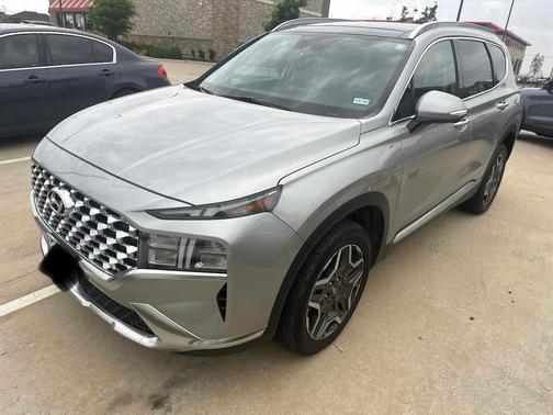 Silver 2023 Hyundai SANTA FE HEV SEL Premium