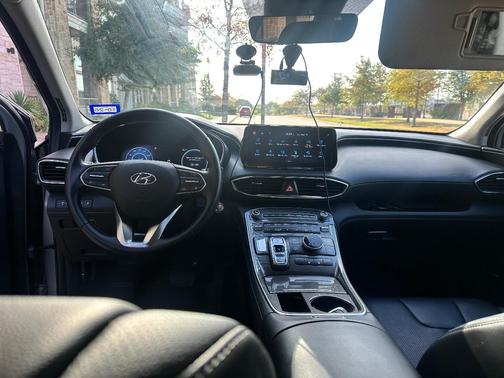 Silver 2023 Hyundai SANTA FE HEV SEL Premium