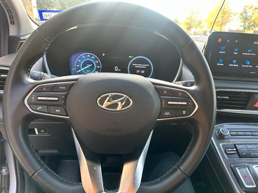 Silver 2023 Hyundai SANTA FE HEV SEL Premium