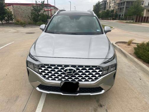 Silver 2023 Hyundai SANTA FE HEV SEL Premium