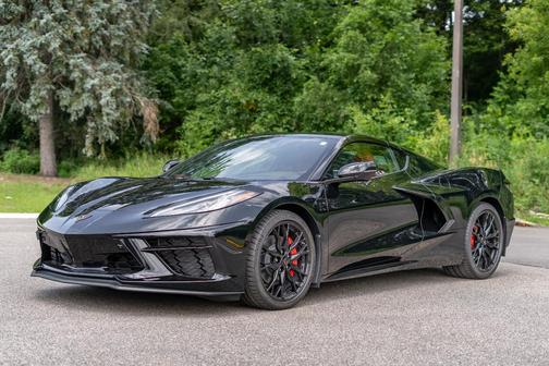 Black 2024 Chevrolet Corvette Stingray w/3LT