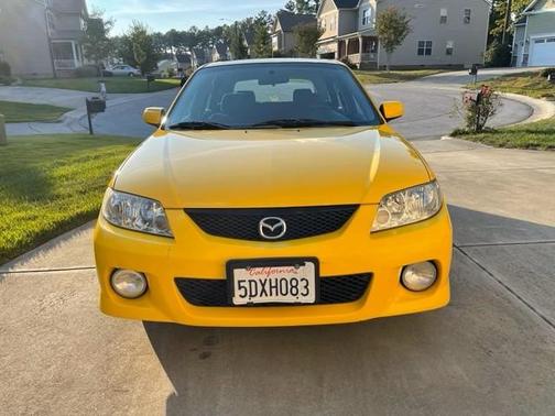 Yellow 2003 Mazda Protege5 Base