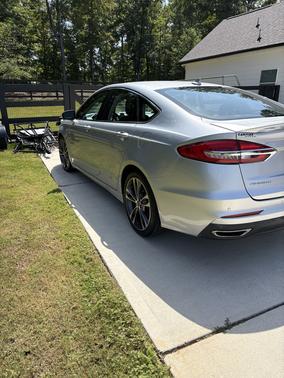 Silver 2019 Ford Fusion Titanium