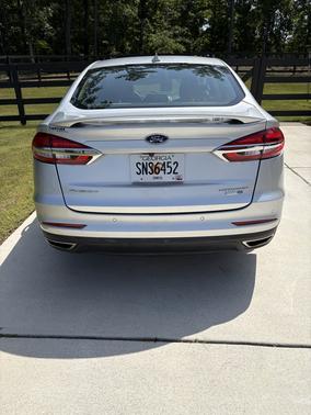 Silver 2019 Ford Fusion Titanium
