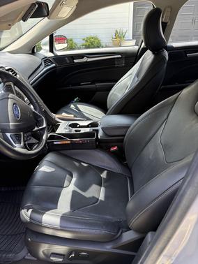 Silver 2019 Ford Fusion Titanium