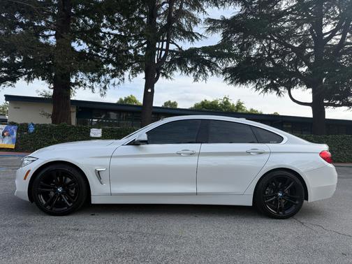 White 2017 BMW 430 i