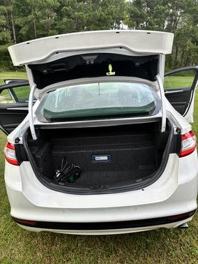 White 2014 Ford Fusion Energi Titanium