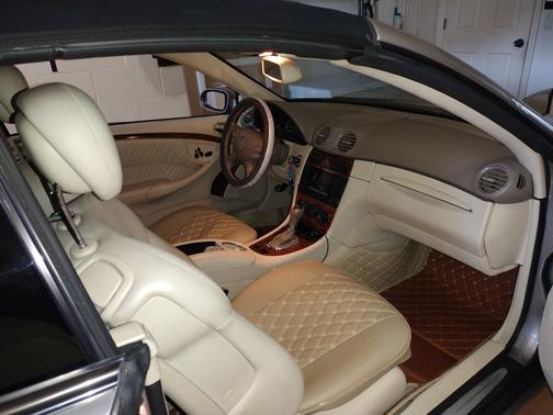 Gray 2006 Mercedes-Benz CLK-Class 350 Cabriolet