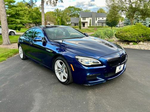 Blue 2017 BMW 650 Gran Coupe i xDrive