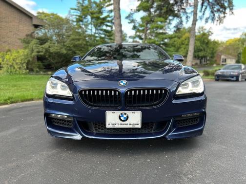 Blue 2017 BMW 650 Gran Coupe i xDrive