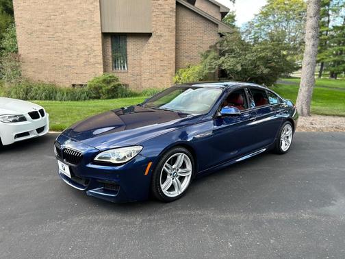 Blue 2017 BMW 650 Gran Coupe i xDrive